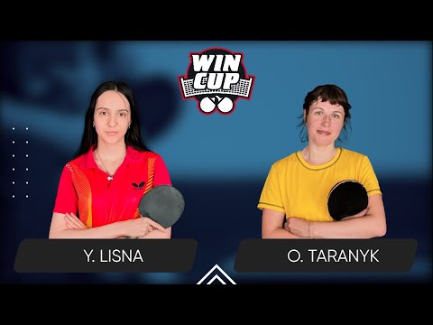 08:45 Yaroslava Lisna - Olena Taranyk West 2 WIN CUP 06.05.2024 | TABLE TENNIS WINCUP