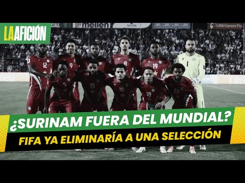 FIFA would disqualify Suriname from the 2026 World Cup playoffs for this reason