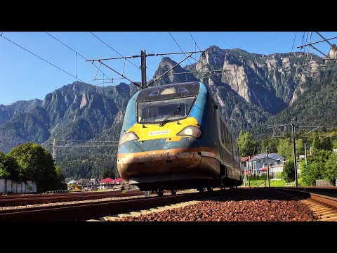 IR 15931 de la Softrans Craiova-Brașov urcă Carpații la Bușteni-16.09.2020
