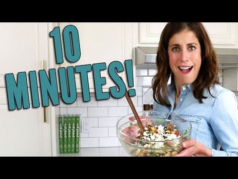 The FASTEST Pot Luck Salad! Less than 10 Minutes with FOUR Main Ingredients