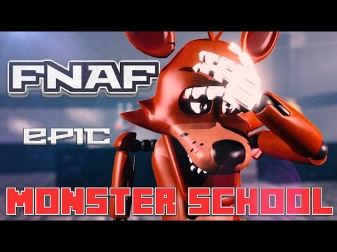 FNAF Epic Monster School: Arm Wrestling - Minecraft Animation [Five Nights at Freddy's]