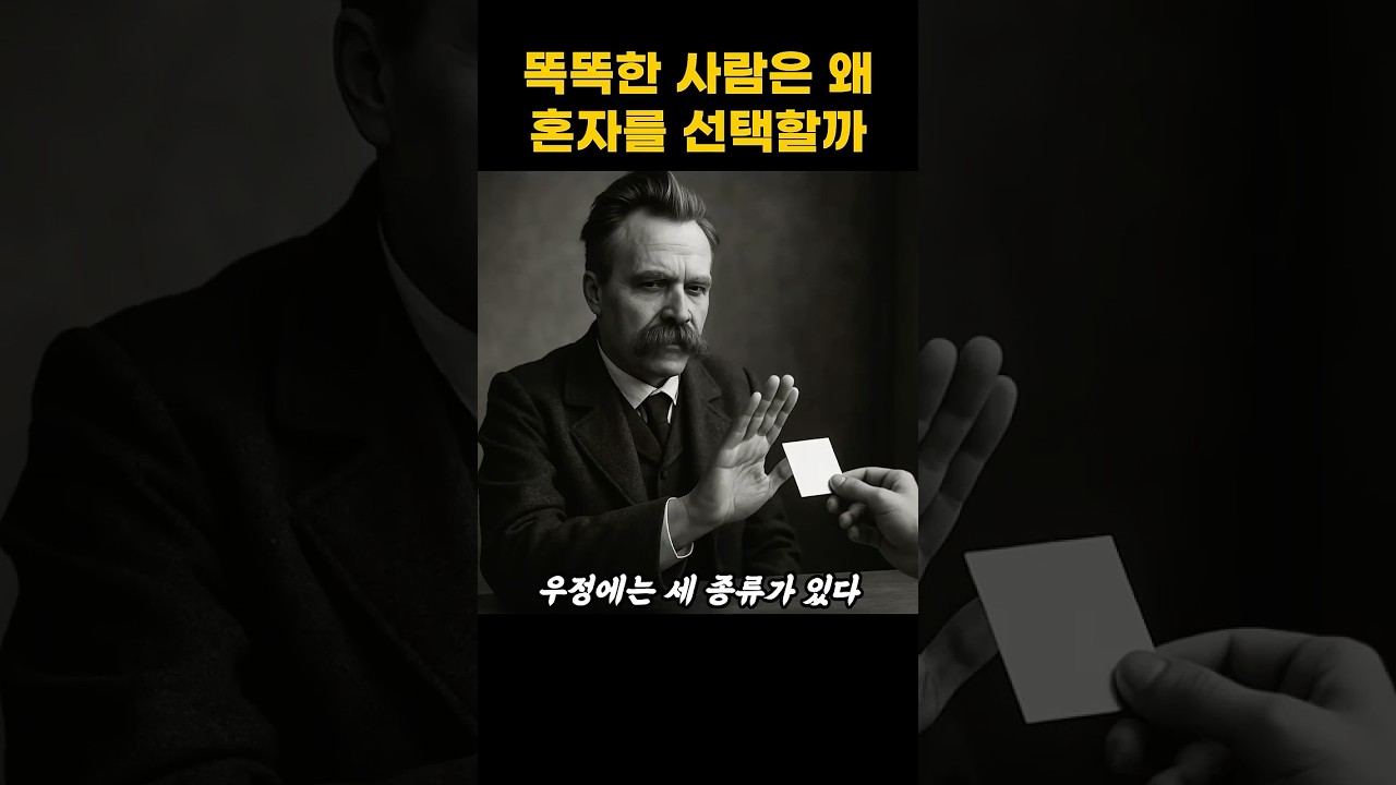 똑똑한 사람은 왜 혼자를 선택할까