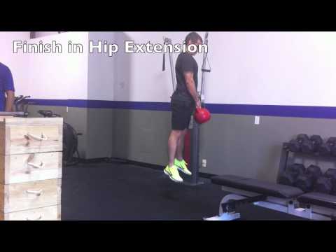 Kettlebell Deadlift Jumps