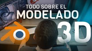 APRENDE MODELADO 3D EN UN SOLO VIDEO | GUÍA DIFINITIVA de BLENDER 4.4 🔥