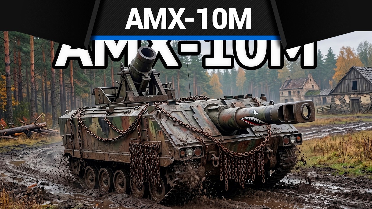 МЕРЗКАЯ МЕЛОЧЬ AMX-10M в War Thunder