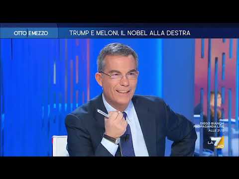 OTTO E MEZZO la7 - puntata 23 gennaio 2026