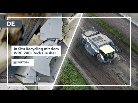 WRC 240i Rock Crusher: In Situ Recycling an der Mosel