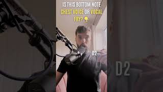Download lagu Is This Bottom Bass Note Chest Voice or Vocal Fry? (G2 → C2 Scale) mp3