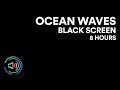 Ocean Waves With Seagulls Nature Beach Sounds For Sleep And Study Black Screen 8 Hours