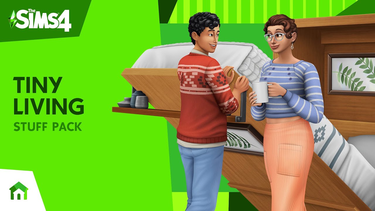 The Sims 4: Tiny Living Stuff video thumbnail