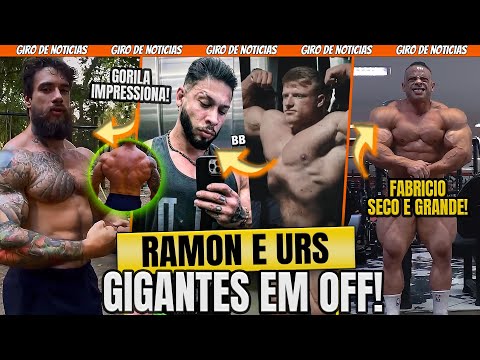 RAMON VS URS EM OFF! GORILA IMPRESSIONA! FABRICIO MOREIRA GRANDE E SECO! FABIO JUNIO E GALINDO