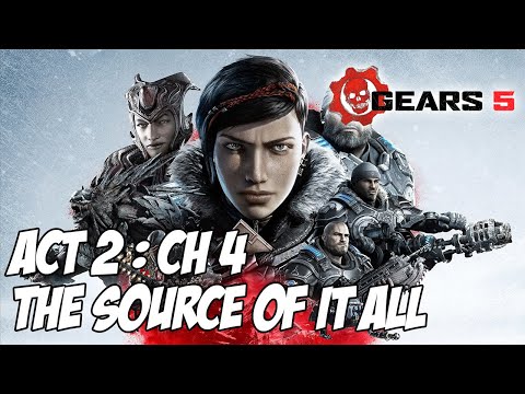 Gears 5 Gameplay Walkthrough (Part 8) - Act 2 Chapter 4 : The Source of it All (No Commentary)
