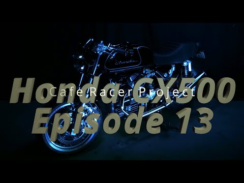Honda CX500 Episode 13 Painting the Tank,Side Covers and Front Guard