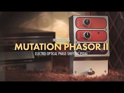 Mutation Phasor ll | Electro-Optical Phase-Shifting Pedal With Feedback Circuit