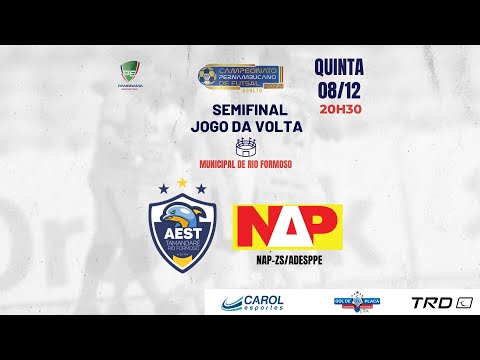 SEMIFINAL DO PERNAMBUCANO DE FUTSAL ADULTO - TAMANDARÉ/RIO FORMOSO X NAP-ZS/ADESPPE - JOGO DA VOLTA
