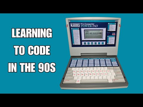 VTECH Power Pad 90s Pre Computer with BASIC Programming