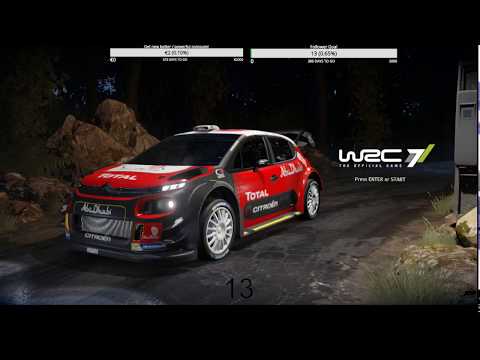 wrc 7 career mode gameplay Part 1