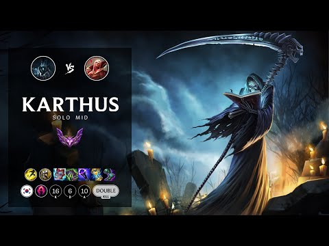 Karthus Mid vs Vladimir - KR Master Patch 12.19
