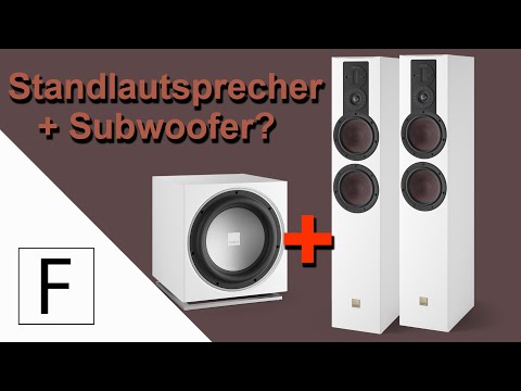 HiFi mit Subwoofer? | Dali Opticon 6 + Sub E-12 F | Standlautsprecher mit vs. ohne Subwoofer