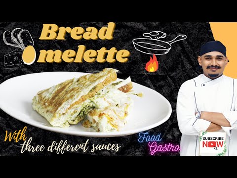 Bread Omelette recipe in Tamil | Quick and easy breakfast recipe | Cheesy bread omelette | Sauces