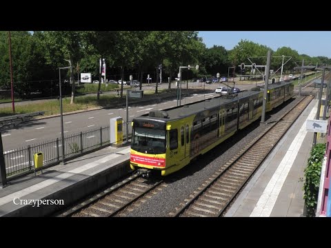 Afscheid-tram laatste SIG naar IJsselstein op Batau Noord