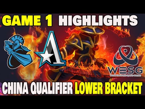 NEWBEE VS ASTER GAME 1 WESG 2019 China Qualifier Lower Bracket