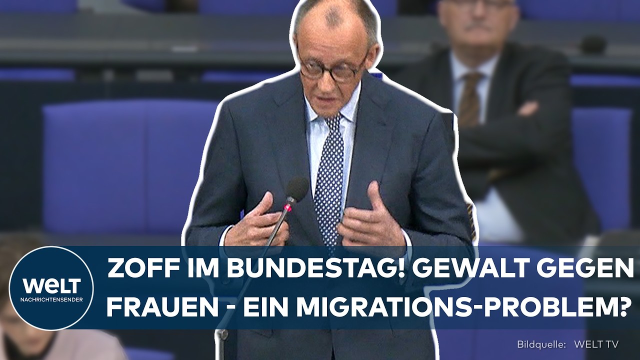 BUNDESTAG: Gewalt gegen Frauen – Hitzige Debatte um Merz-Aussage! Reaktion auf Fall Ulmen-Fernandes