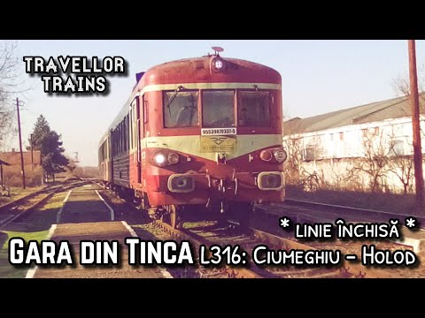 Gara din Tinca (Linia 316: Ciumeghiu - Holod) [în imagini] * linie închisă *