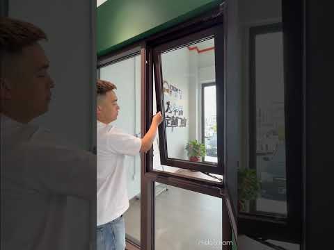 XF123 Integrated System Window with Insect Screen in Muar Showroom
