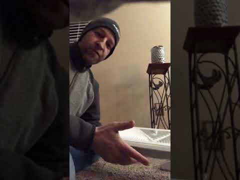 How to open a baseboard diffuser