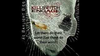This is Absolution - Killswitch Engage - lyrics on screen