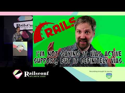 RailsConf 2023 - Keynote: Aaron Patterson