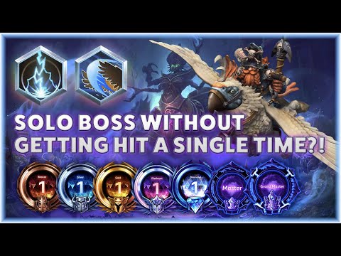 Falstad Gust - DONO CHALLENGE: SOLO BOSS WITHOUT GETTING HIT A SINGLE TIME?! - Bronze to Grandmaster