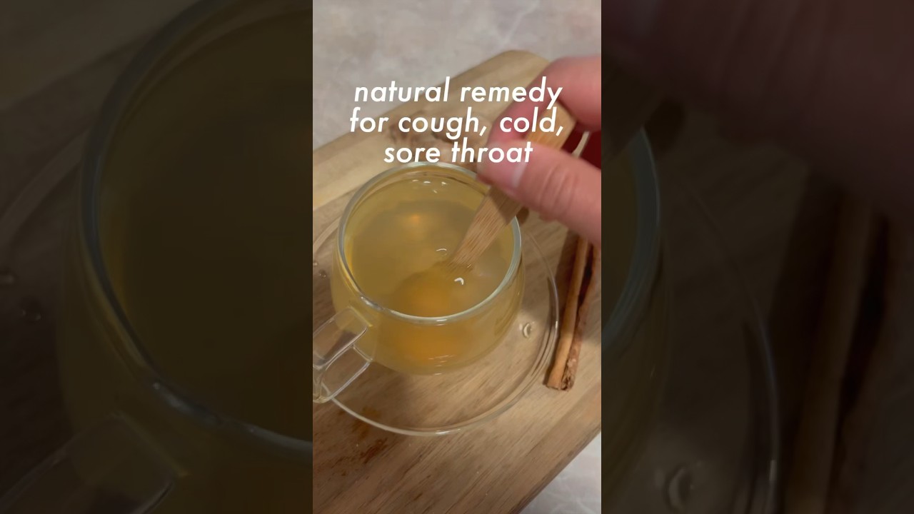 Heal cough, cold, sore throat with this natural remedy 🍵