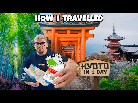 How I Travelled Kyoto In 1 Day - Hankyu, JR, Keihan Railway | Arashiyama, Fushimi Inari, Gion & More