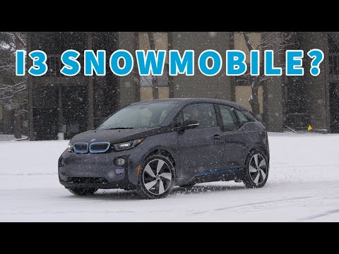 The BMW i3 Is Sketchy In The Snow! Here's How We Fixed It