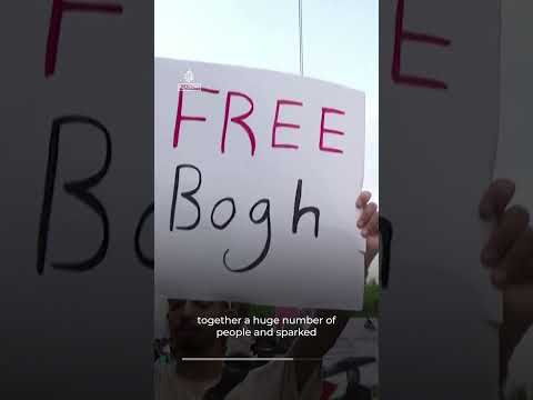 Hundreds protest in Tunisia for release of jailed Gaza flotilla activists | AJ #shorts