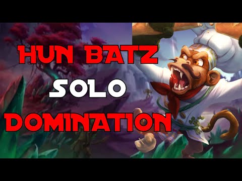 HUN BATZ OWNS THE SOLO LANE - Smite Conquest