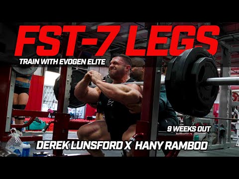 FST-7 LEGS: Derek Lunsford X Hany Rambod 9 weeks out