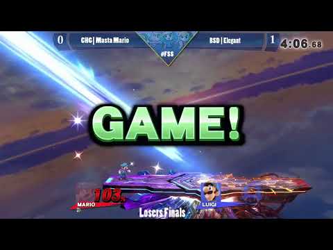 FSS 26: BSD | Elegant  (Luigi) Vs. CHG | MastaMario (Mario) - Losers Finals
