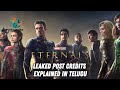 Eternals Leaked Mid and Post Credits Explained in Telugu | Hulk Solo Movie World War Hulk |