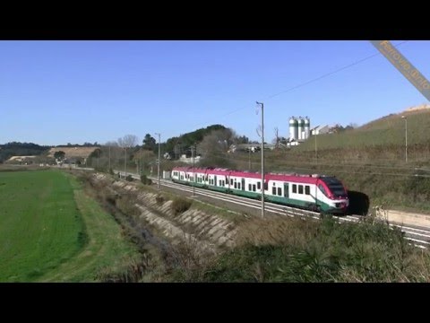 ETR 425 in corsa presso Muratella - ETR 425 running near Muratella