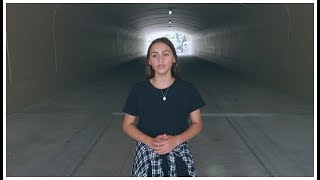 singing hallelujah in a tunnel..