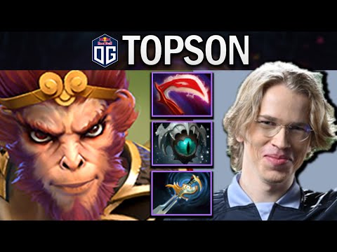 OG.TOPSON MONKEY KING WITH 29 KILLS - DOTA 2 7.30 PRO GAMEPLAY