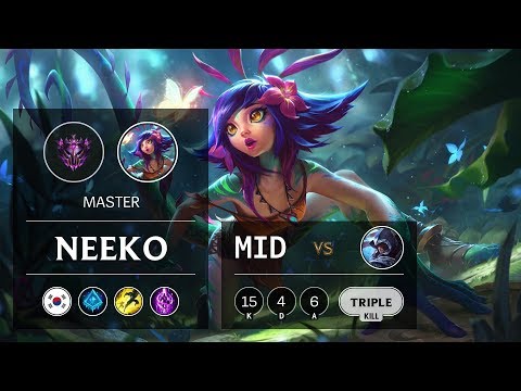 Neeko Mid vs Talon - KR Master Patch 9.14