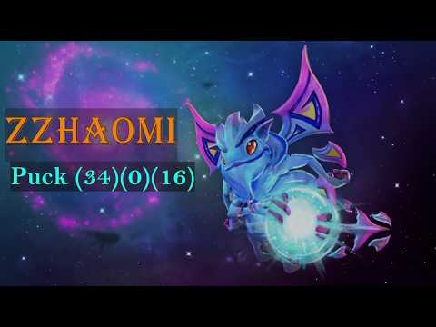 DOTA 2 | zzhaomi plays Puck... ETHEREAL DAGON