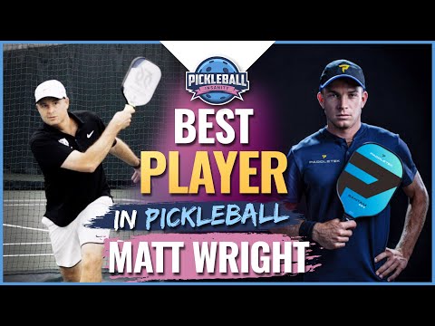Best plays of Matt Wright in pickleball