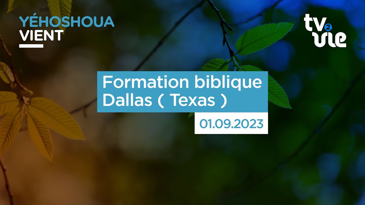 Thumbnail of video: Formation biblique Dallas ( Texas )