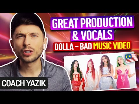 YAZIK reacts to BAD - DOLLA | Music Video