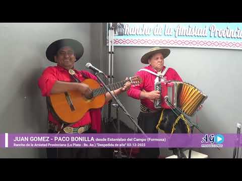 JUAN GOMEZ Y SU CONJUNTO EN VIVO  RANCHO LA AMISTAD  BS AS   3/12/23